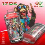 QQ Bang 17万パフ スイカアイス味 使い捨てベイプ - 100vaping