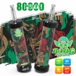 QQ Bang シーシャ 80Kパフ クールミント味 使い捨てベイプ - 100vaping