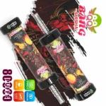 QQ Bang シーシャ 80Kパフ ストロベリー・キウイ味 使い捨てベイプ - 100vaping
