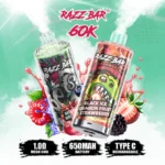 Razz Bar 60000 60Kパフ メイン画像 使い捨てベイプ - 100vaping