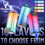 Stag Bar 4-in-1 80,000パフ 使い捨て電子タバコ - 100vaping