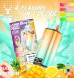 Stag Bar 4-in-1 80Kパフ ピーチ・マンゴー・パイナップル・ジューシーピーチ・レモン・ライム・トリプルマンゴー フレーバー 使い捨てベイプ - 100vaping