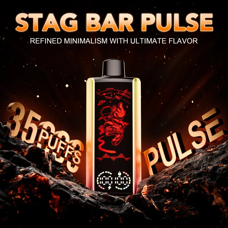 Stag Bar Pulse 35,000パフ 使い捨てベイプ - 100vaping