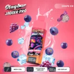 Stagbar Jagger Pro 40K Puffs Grape Ice Flavor Disposable Vape - 100vaping