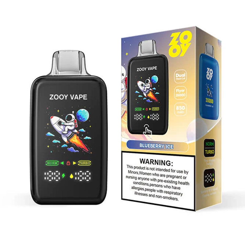 ZOOY Flyer 35K Puffs Blueberry Ice Flavor Disposable Vape - 100vaping