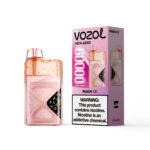 VOZOL NEON 60K Puffs Peach Ice Flavor Disposable Vape - 100vaping