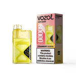 VOZOL NEON 60K Puffs Strawberry Banana Flavor Disposable Vape - 100vaping
