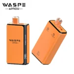 WASPE ダブルフレーバー 100K Pro Puffs ブラックドラゴン・アイス＆ラブ 666 フレーバー 使い捨てベイプ - 100vaping