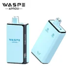 WASPE ダブルフレーバー 100K Pro Puffs ブルーベリーアイス＆ラズベリースイカ味 使い捨てベイプ - 100vaping