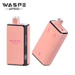 WASPE ダブルフレーバー 100K Pro Puffs チェリーコーラ＆ブルーベリーアイス味 使い捨てベイプ - 100vaping