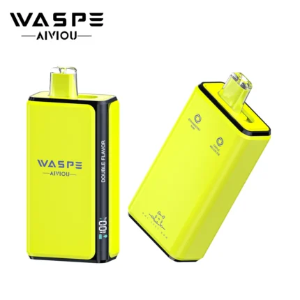 WASPE ダブルフレーバー 100K プロパフ トリプルメロンアイス＆ストロベリーキウイフレーバー 使い捨てベイプ - 100vaping