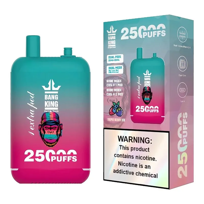 100vaping-bang-king-25k-12-in-1-main Bang King 25K Puffs 12-in-1 Disposable Vape – product view