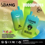 Bang Leader 80K Puffs Triple-Flavor Disposable Vape Rechargeable – Kiwi Passion & Strawberry Kiwi