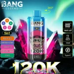 Bang Legend 120K Puffs 5-in-1 Flavor Switch Vape – product photo 9