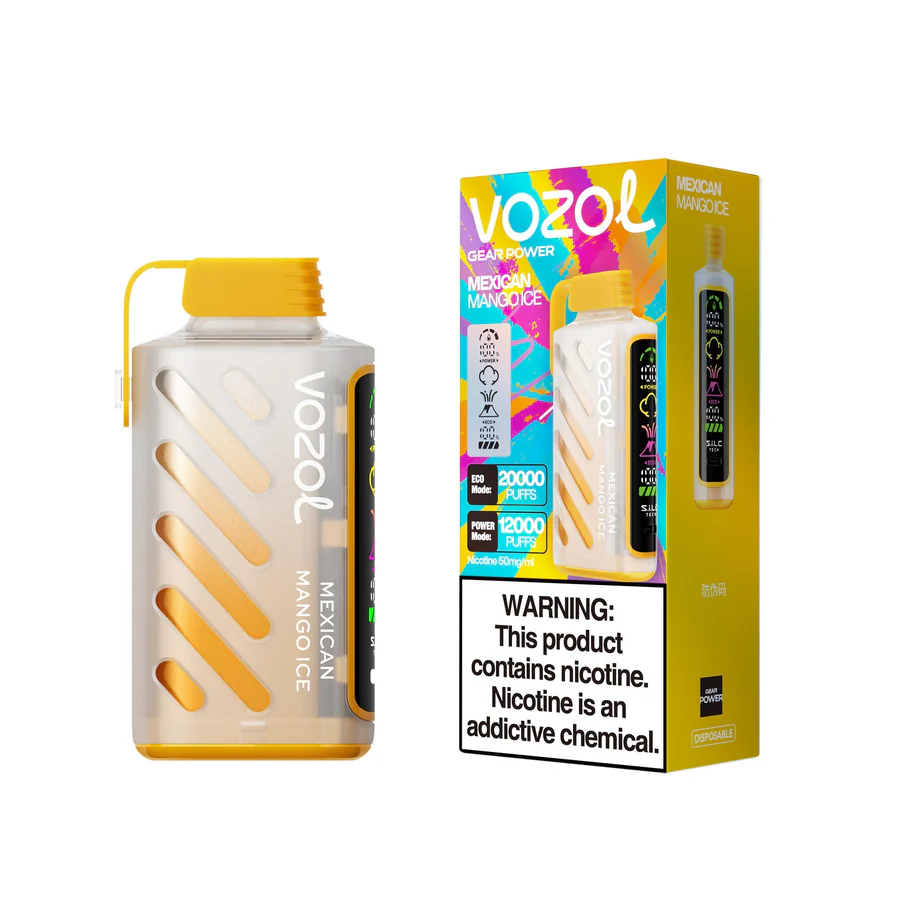 100vaping-mexican-mango-ice-vozol-gear-power-disposable-20000-puffs VOZOL Gear Power 20000 Disposable Vape Product image 1