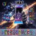 UZY クリスタルスター 60000パフ 使い捨てベイプ