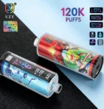 UZY シーシャ・フッカー・キング 12万パフ 使い捨てベイプ