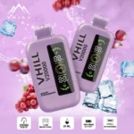 VHILL 20000パフ グレープアイス 使い捨て電子タバコ